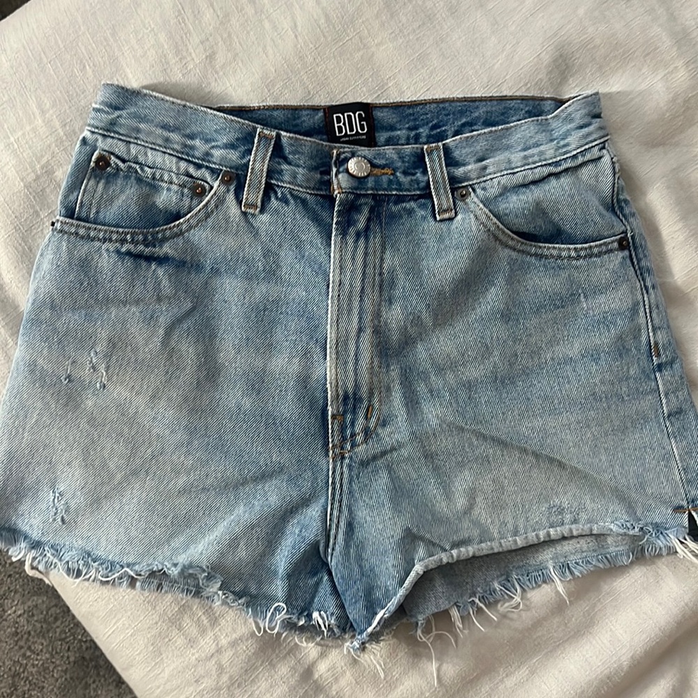 bdg denim shorts